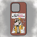 Are You Alive Or Just Existing? iPhone Rubber Phone Case