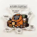 Autumn Essentials Acrylic Pin