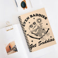 Even Baddies Get Saddies A5 Lined Notebook