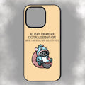 All Ready For Another Exciting Weekend At Home iPhone Rubber Phone Case