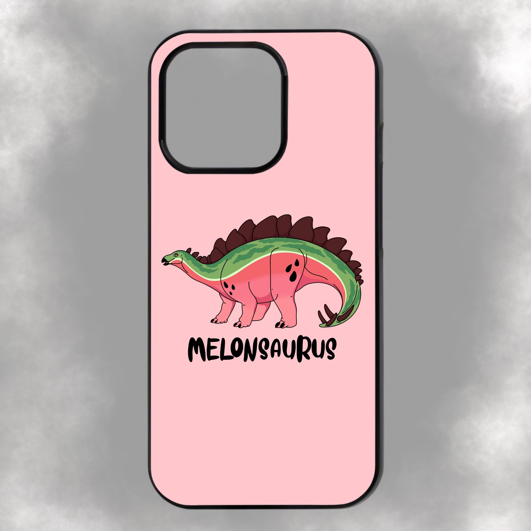 Melonsaurus iPhone Rubber Phone Case