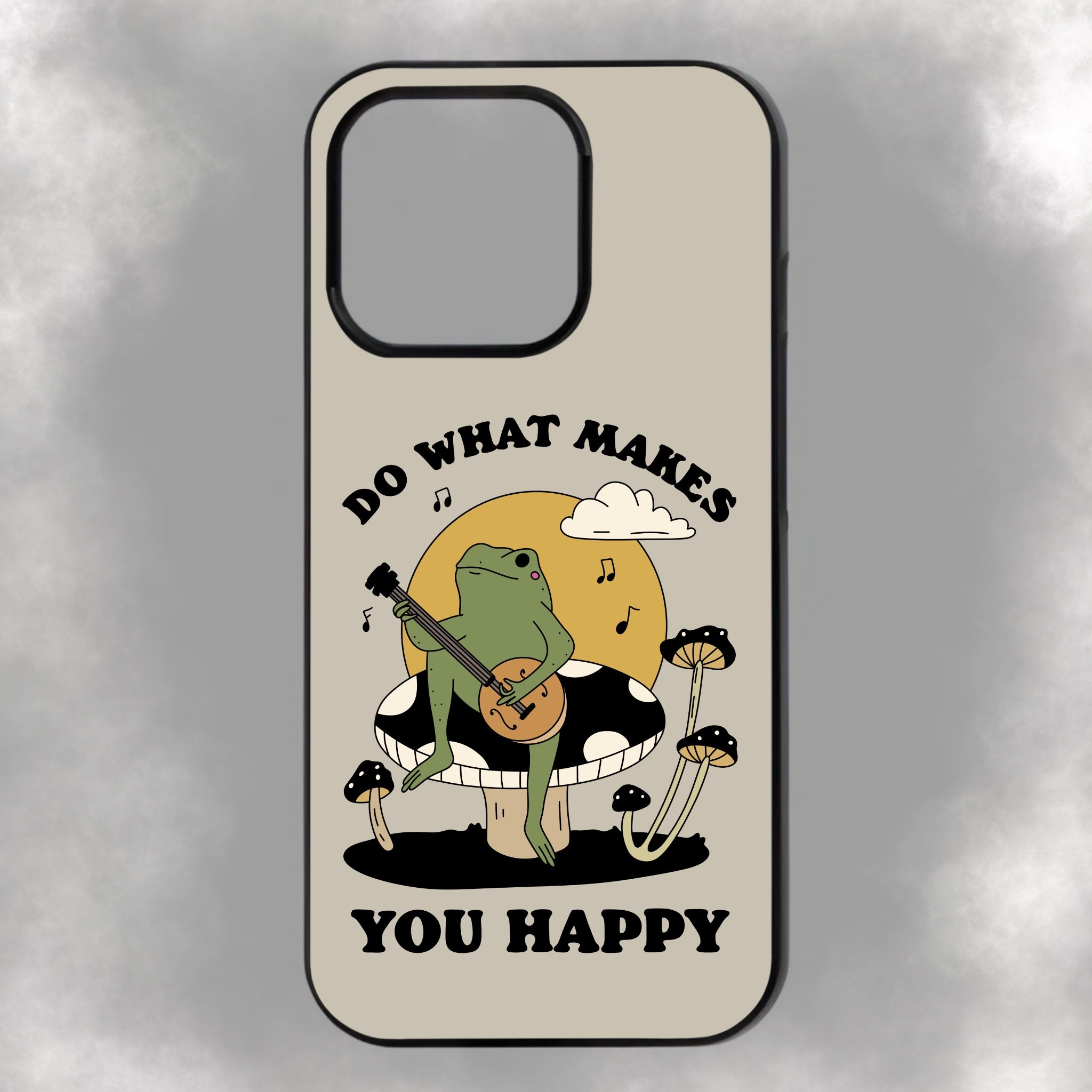 Do What Makes You Happy iPhone Rubber Phone Case