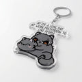 After A Long Day At Work Pretending To Like People Acrylic Keyring