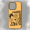 Remember Choose Kindness iPhone Rubber Phone Case