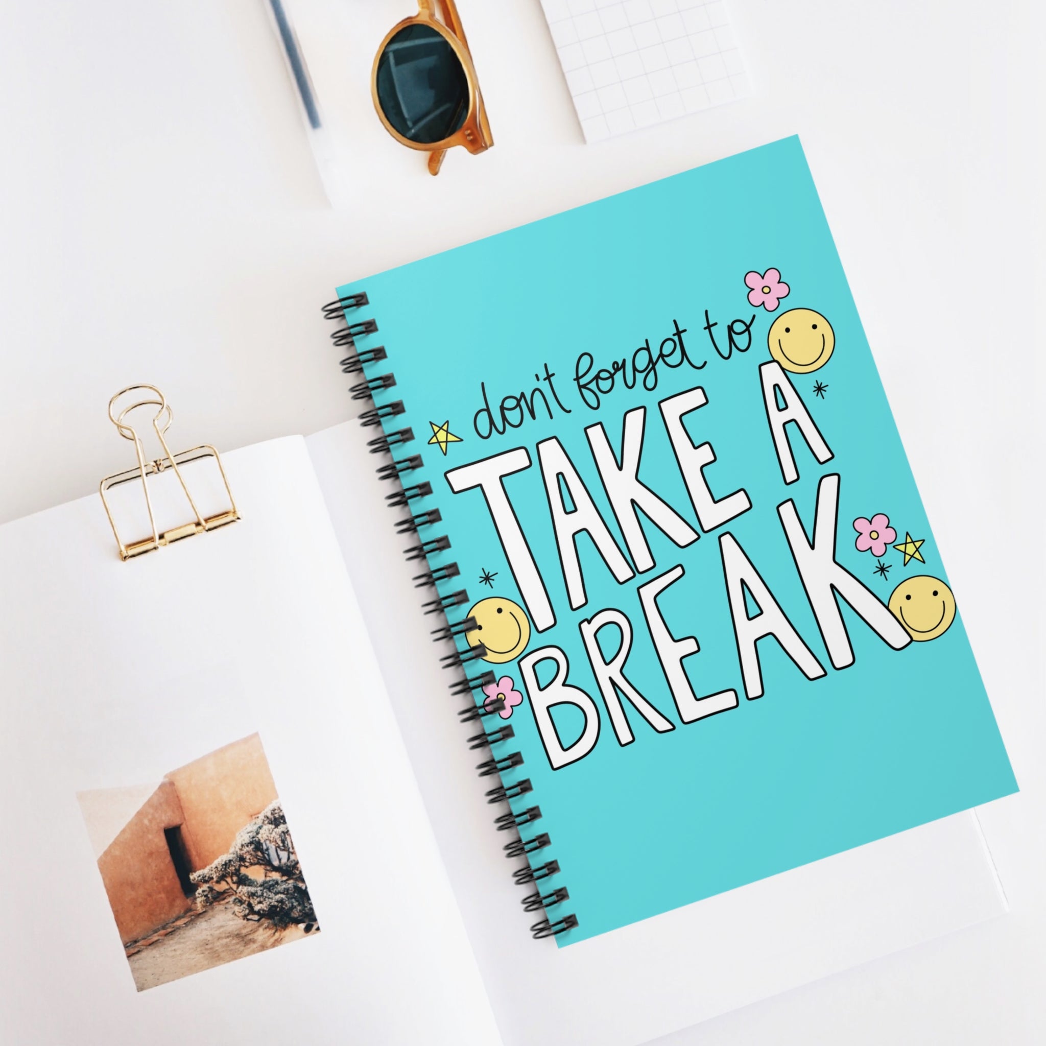 Don’t Forget To Take A Break A5 Lined Notebook