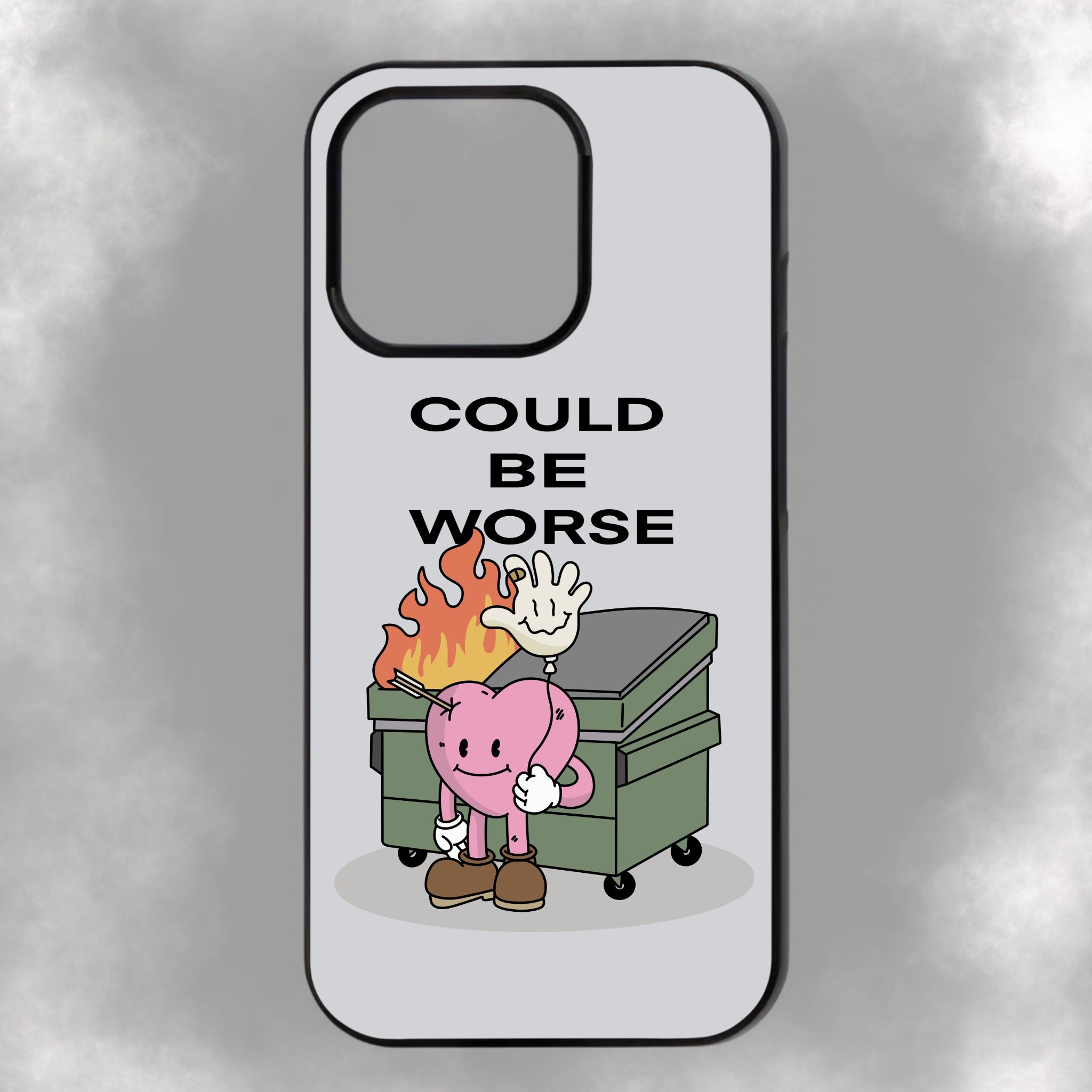 Could Be Worse iPhone Rubber Phone Case
