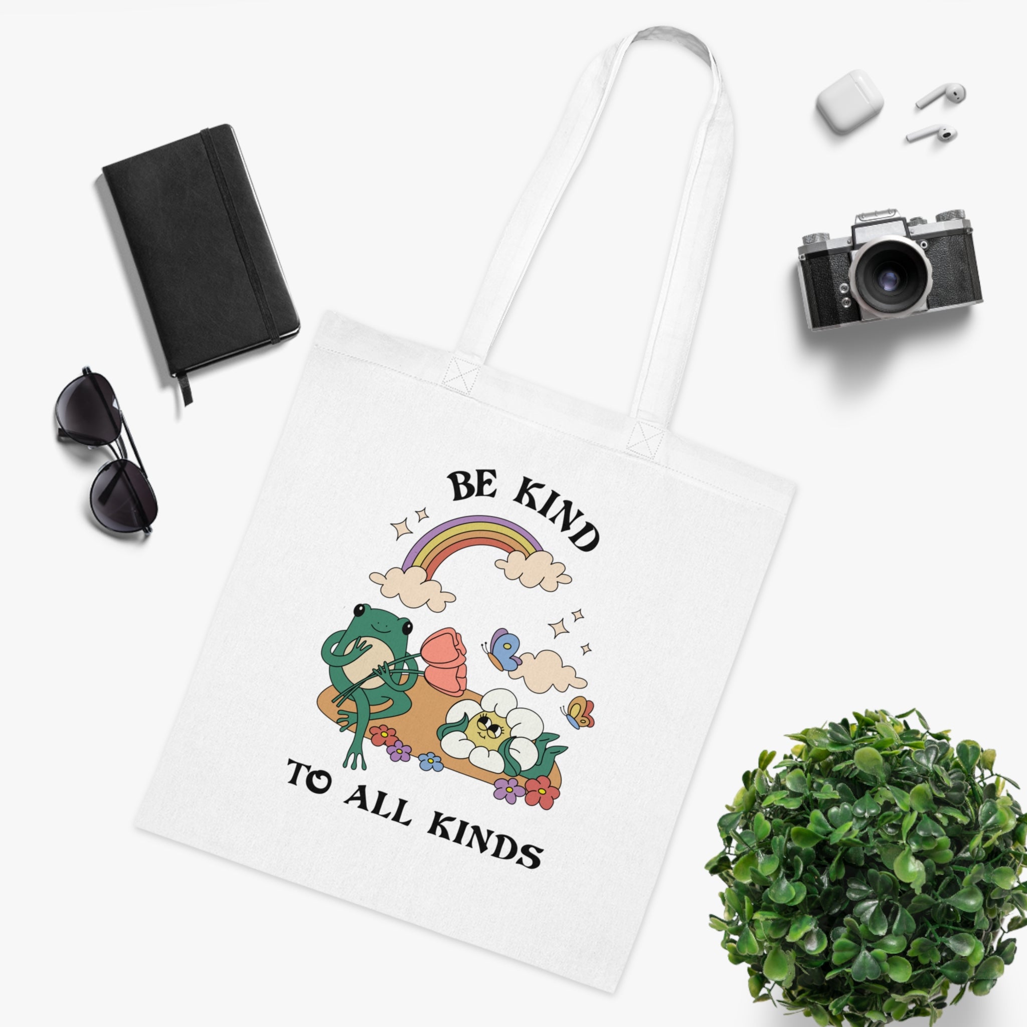 Be Kind To All Kinds White Tote Bag