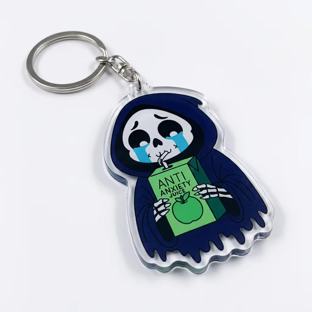 Anti Anxiety Juice Acrylic Keyring