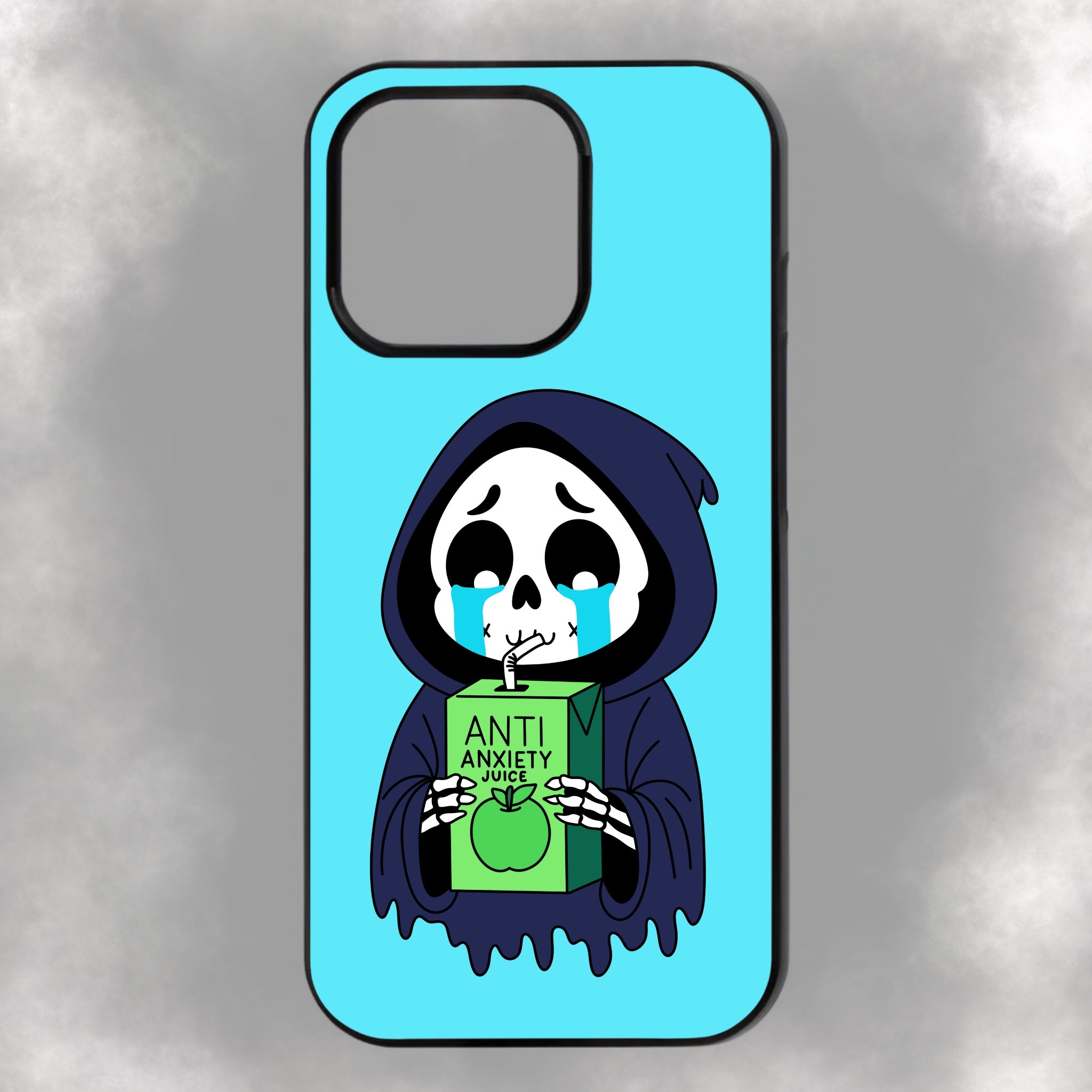 Anti Anxiety Juice iPhone Rubber Phone Case