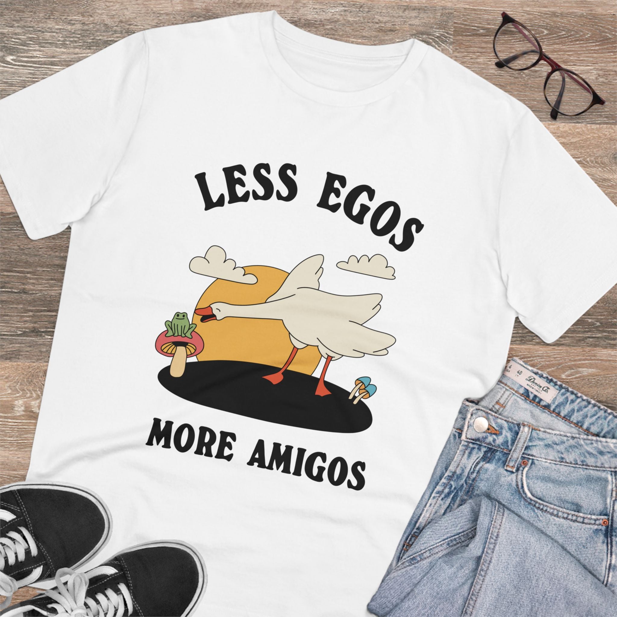 Less Egos More Amigos Unisex T-Shirt