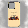 Am I Fighting Demons? Or… Am I The Demon? iPhone Rubber Phone Case
