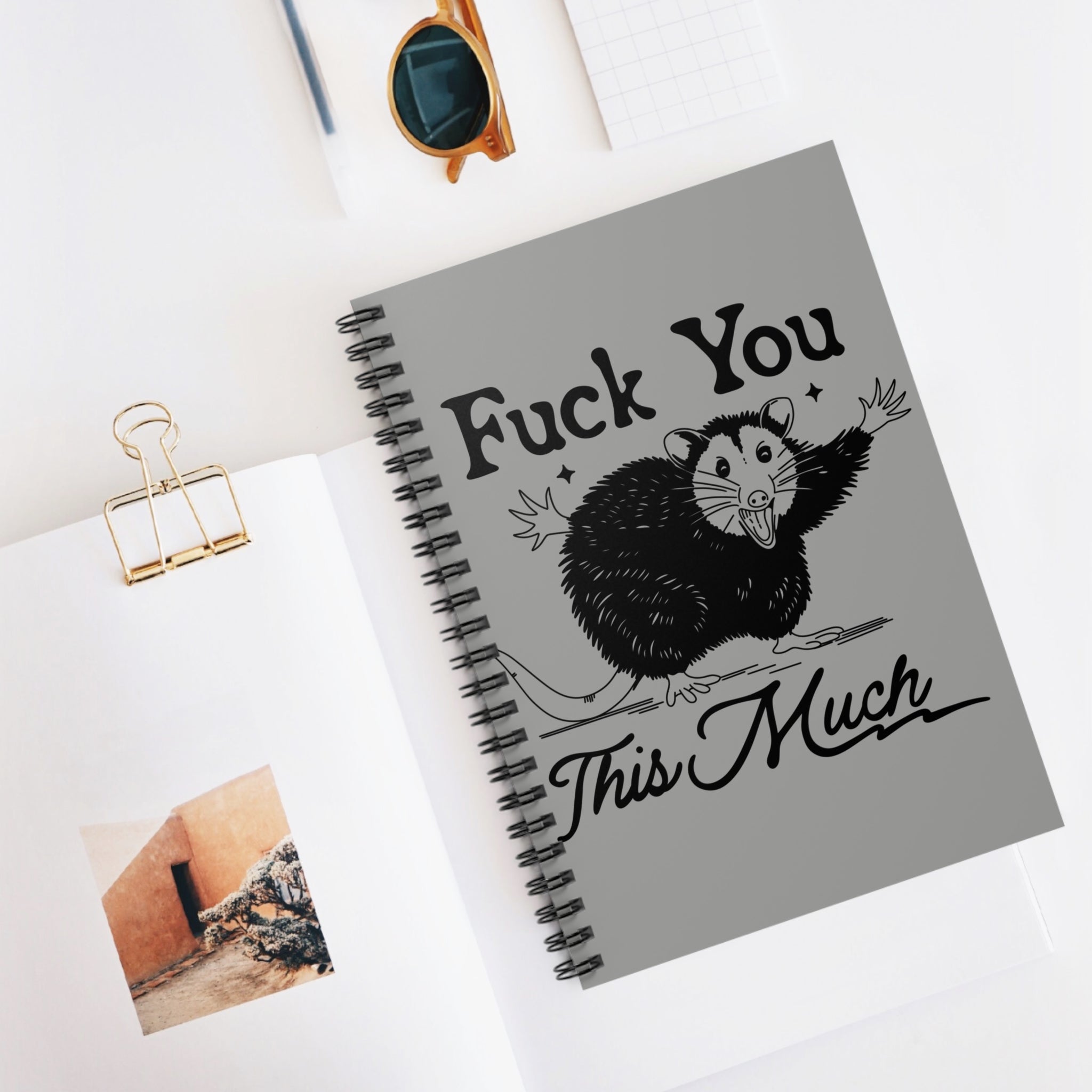 Fuck You This Much A5 Lined Notebook