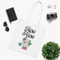 The More You Grow The More You Know White Tote Bag