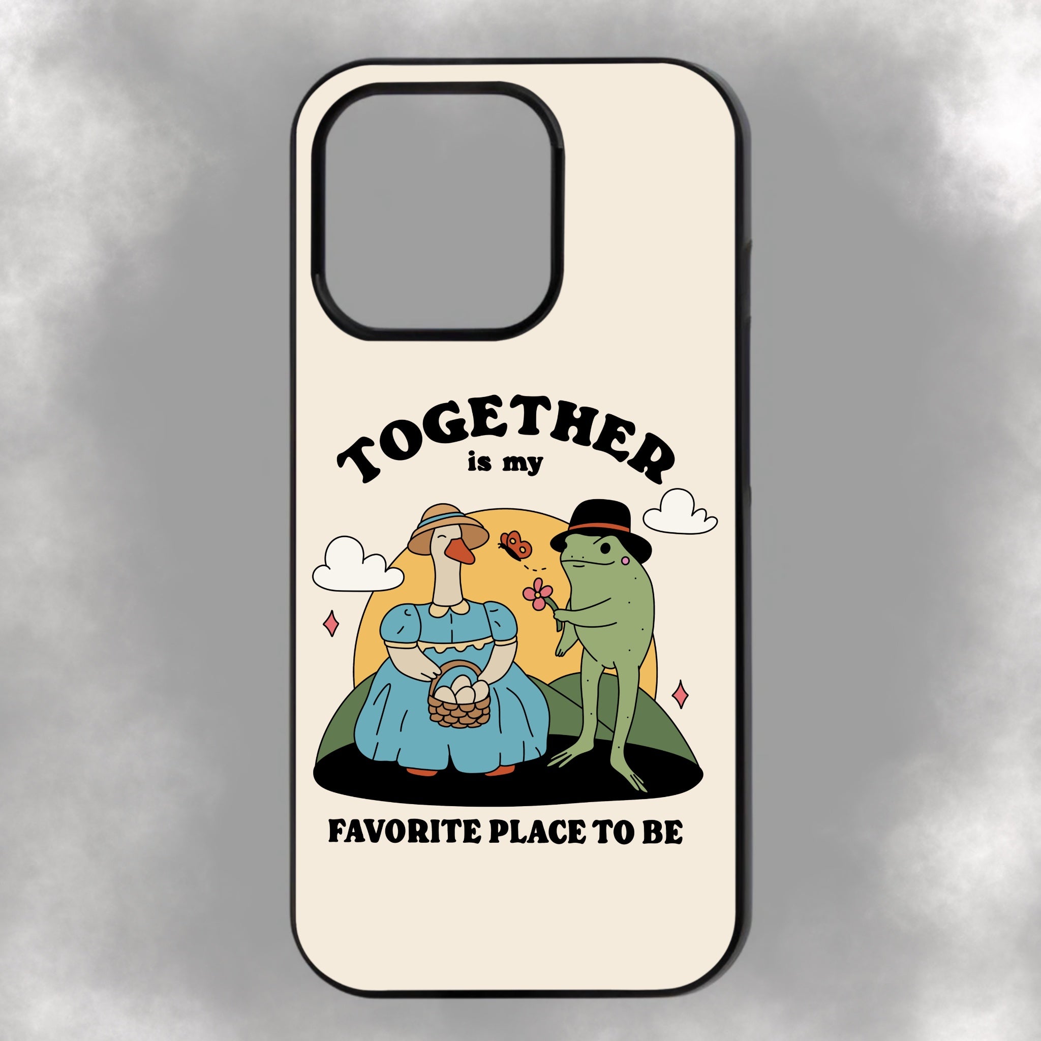 Together Is My Favorite Place To Be iPhone Rubber Phone Case