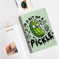 In A Bit Of A Pickle A5 Lined Notebook