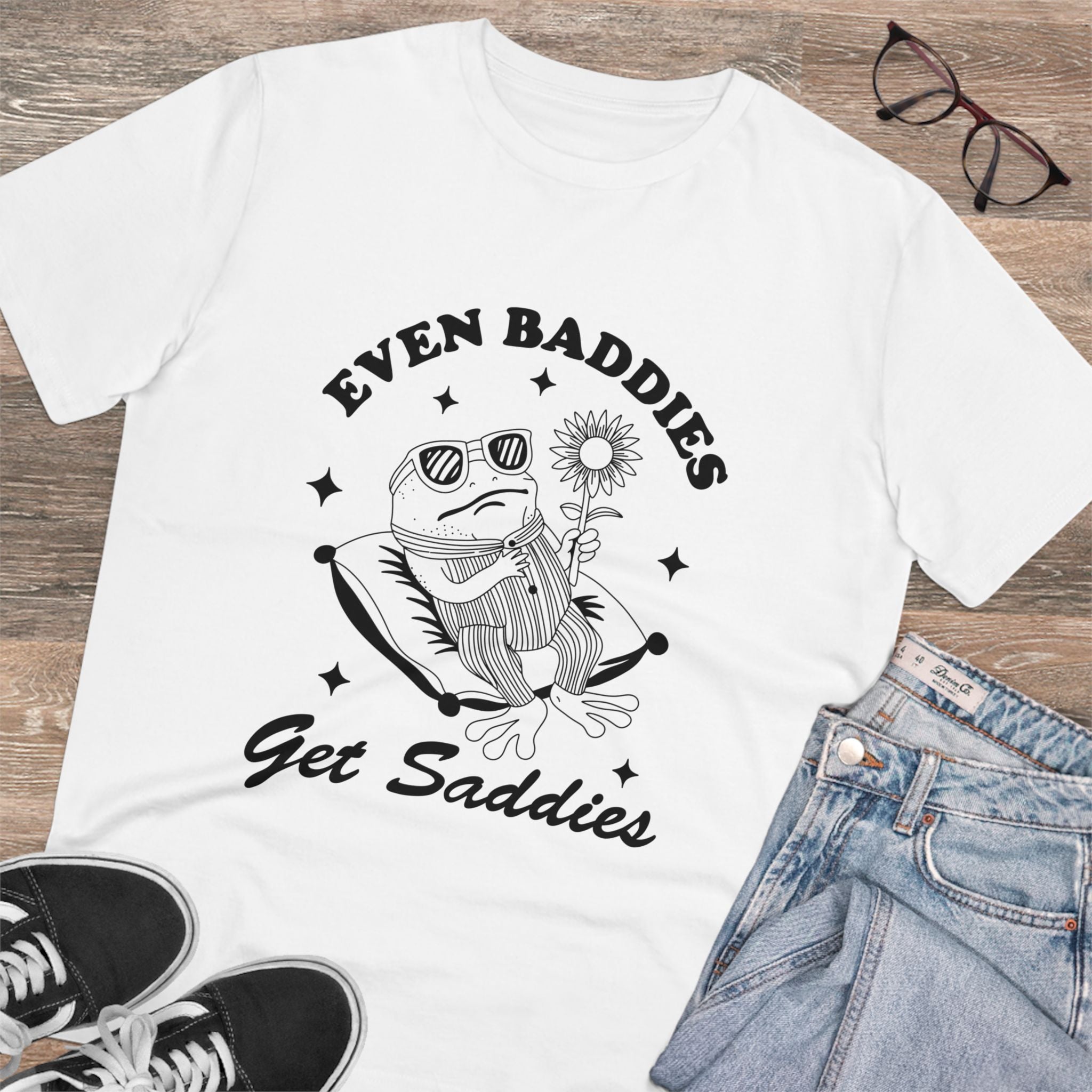 Even Baddies Get Saddies Unisex T-Shirt