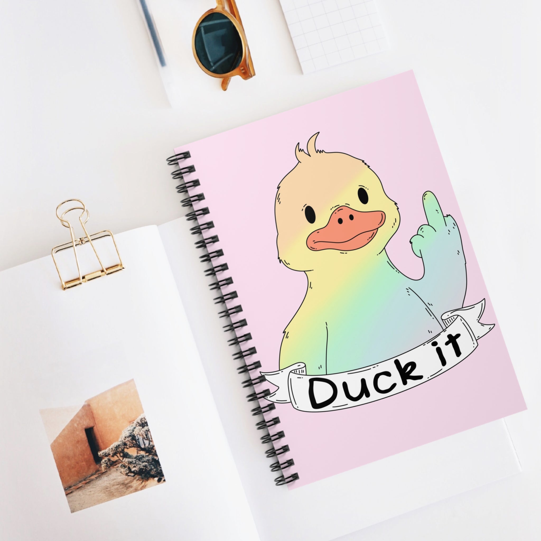 Duck It A5 Lined Notebook