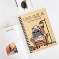Coffee Owns Me & I’m Fine With That A5 Lined Notebook