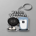 Better Together Acrylic Keyring