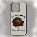 Not Just A Potato I’m A Couch Potato iPhone Rubber Phone Case