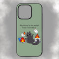 Adulthood Is The Worst Hood I’ve Lived In iPhone Rubber Phone Case