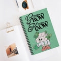 The More You Grow The More You Know A5 Lined Notebook