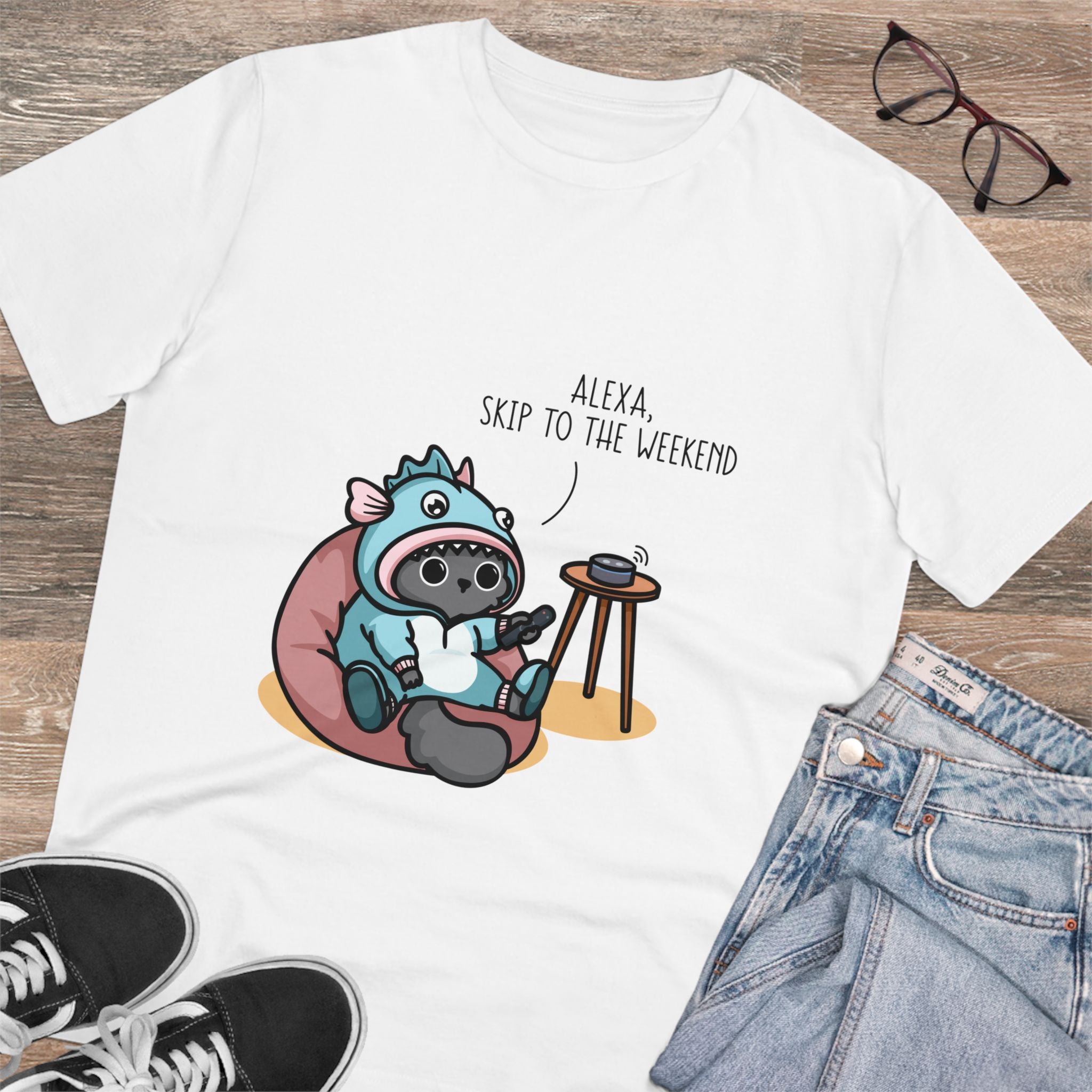 Alexa, Skip To The Weekend Unisex T-Shirt