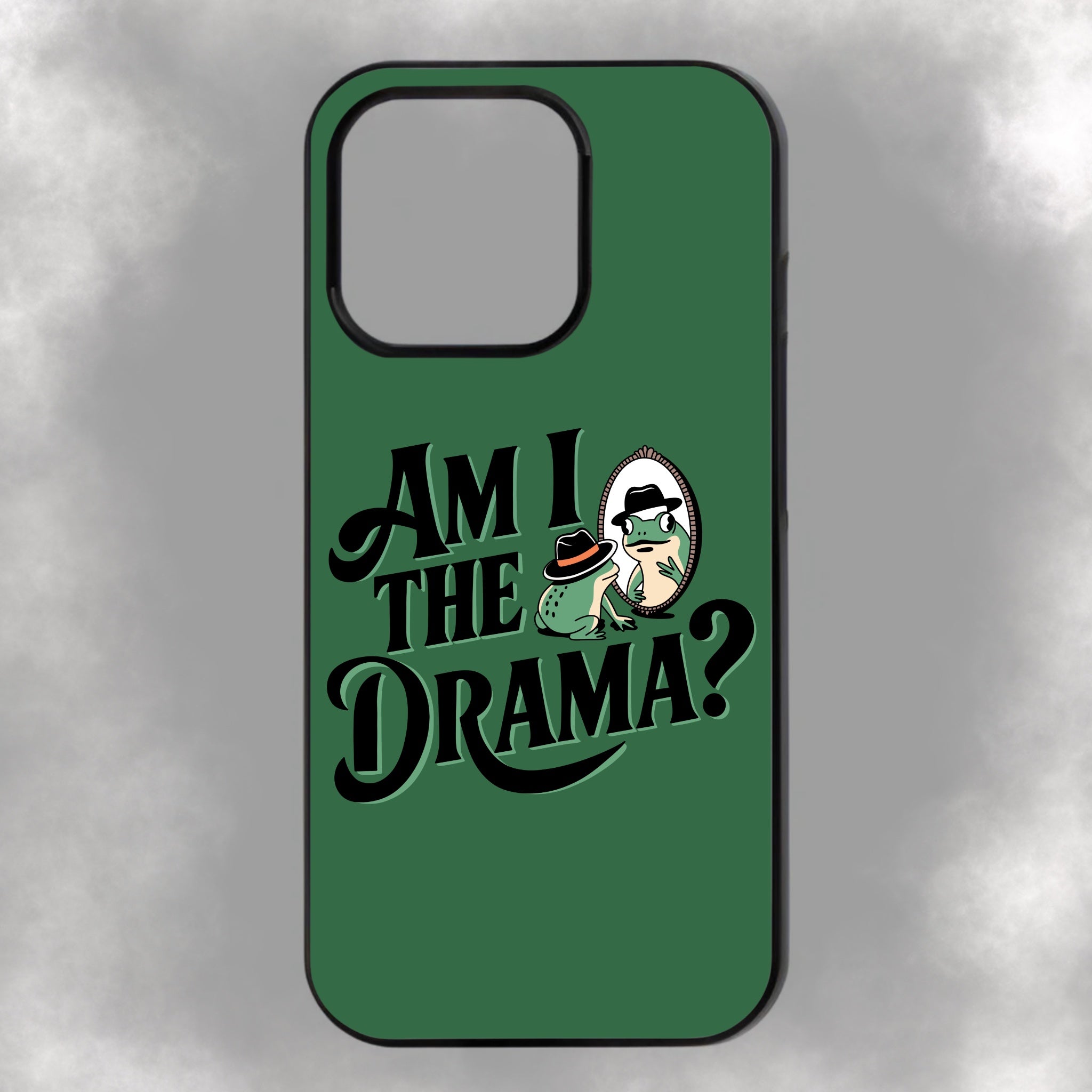 Am I The Drama? iPhone Rubber Phone Case