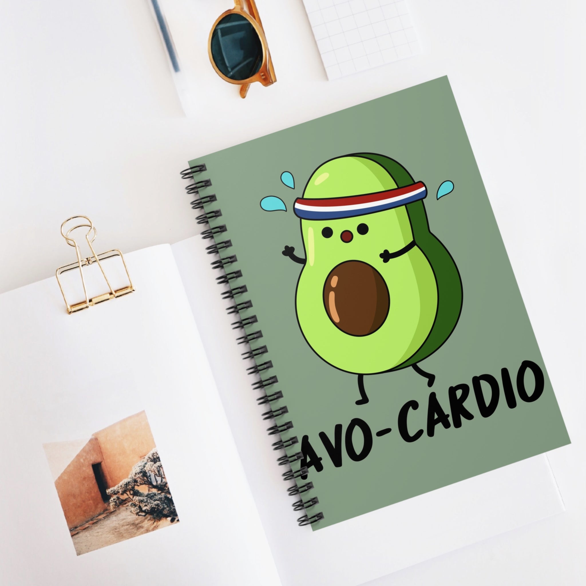 Avo-Cardio A5 Lined Notebook