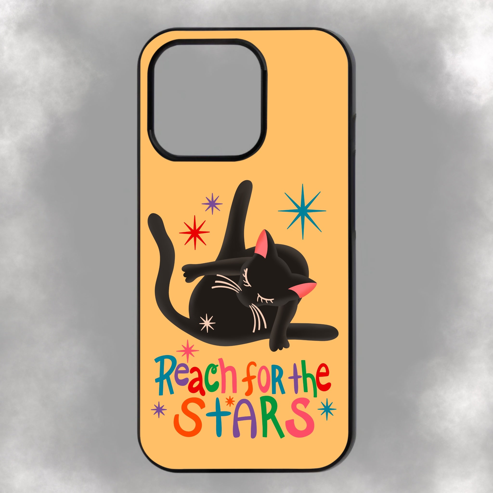 Reach For The Stars iPhone Rubber Phone Case