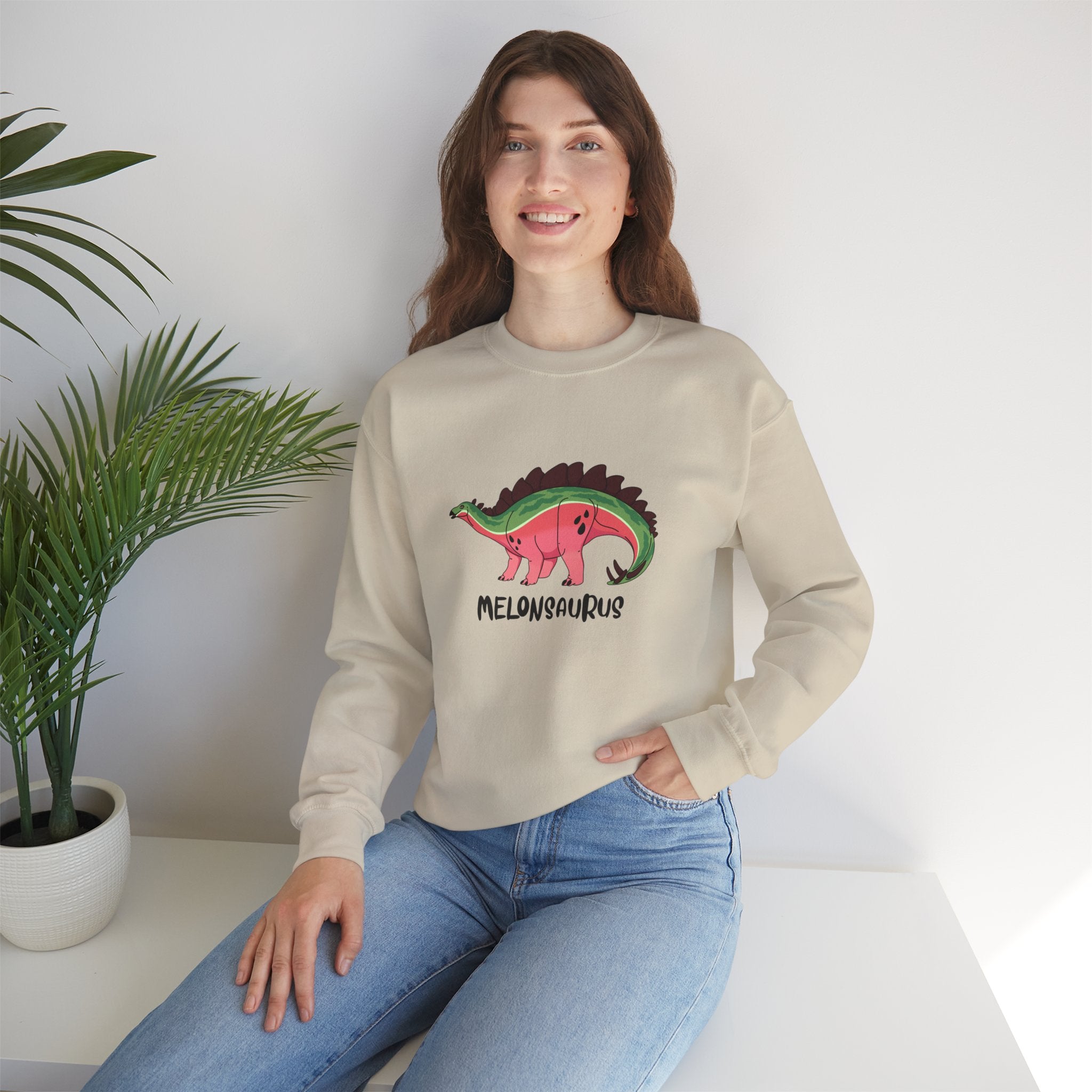 Melonsaurus Unisex Sweatshirt