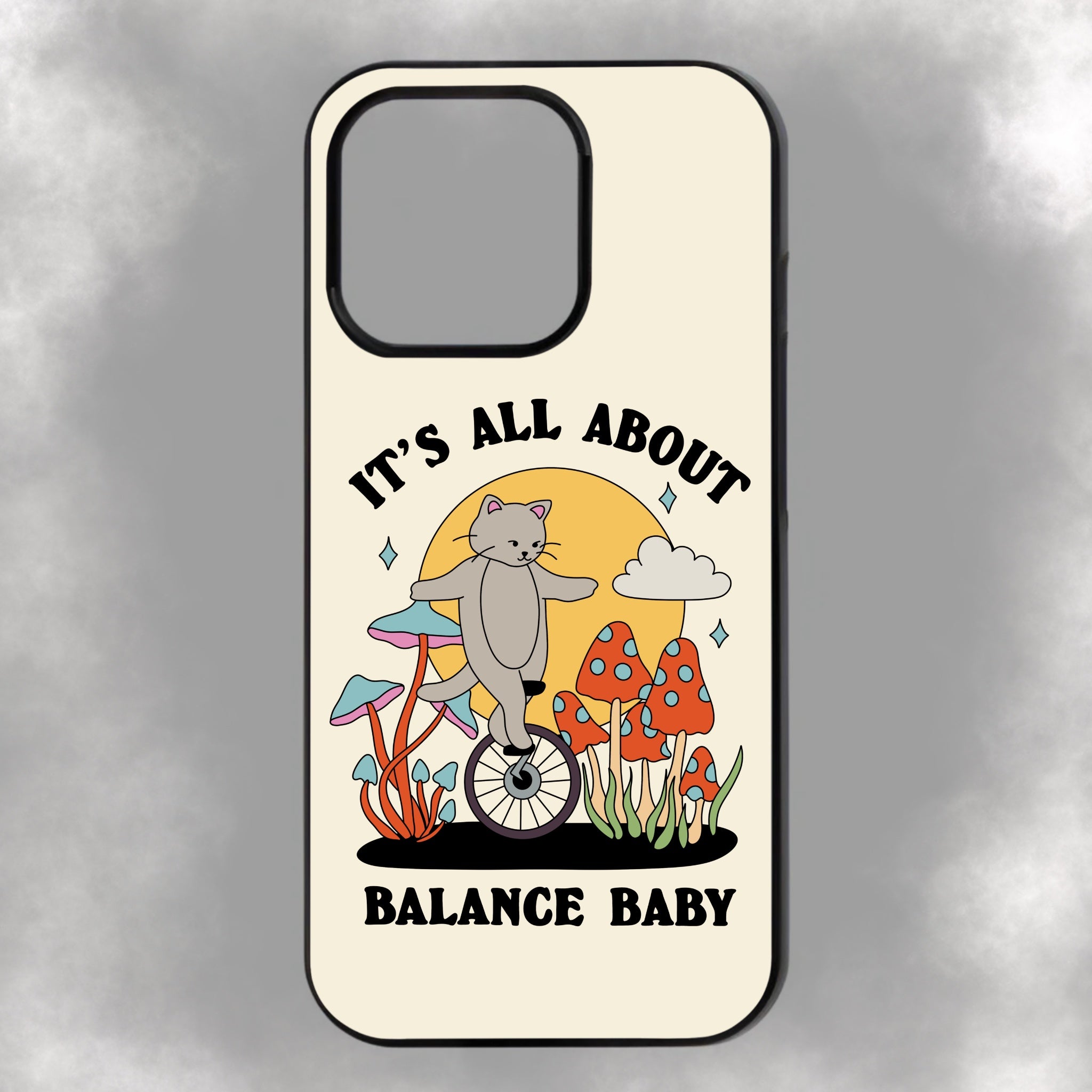 It’s All About Balance Baby iPhone Rubber Phone Case