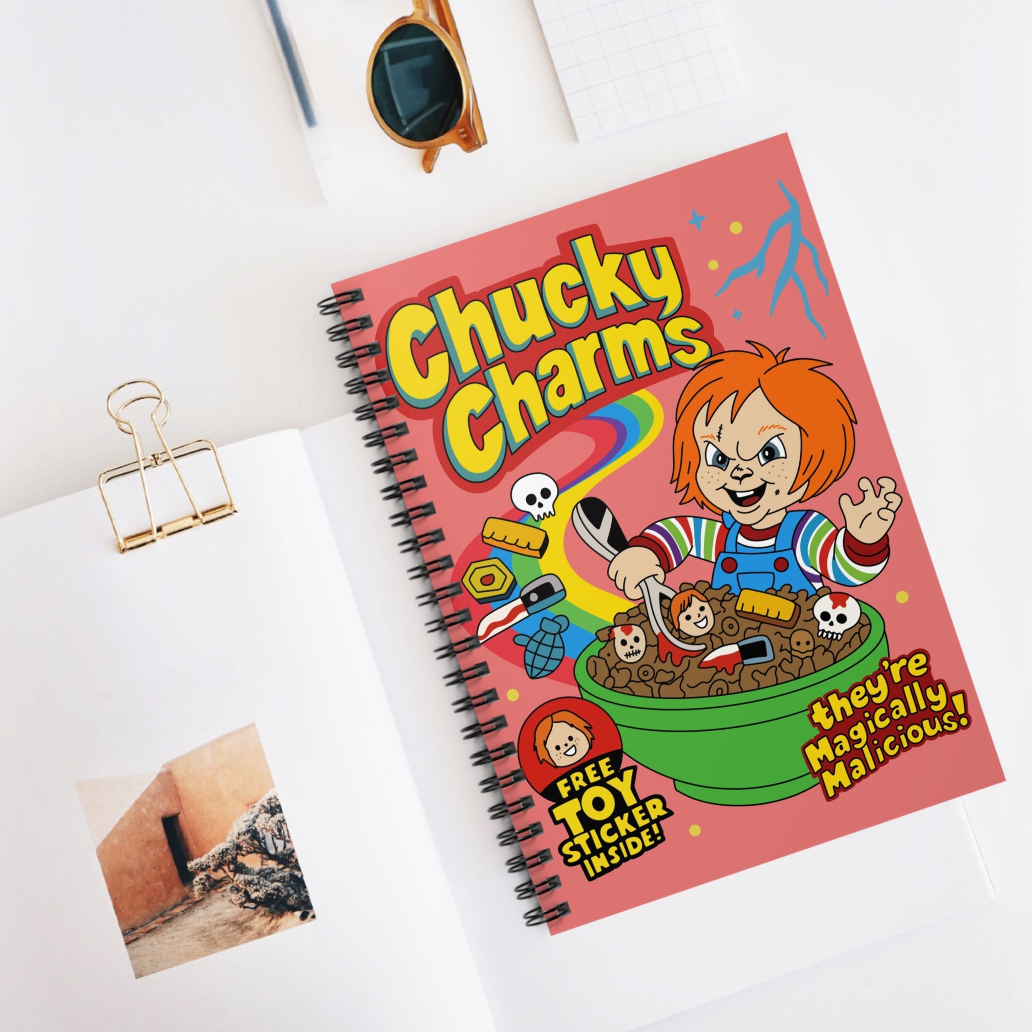 Chucky Charms A5 Lined Notebook