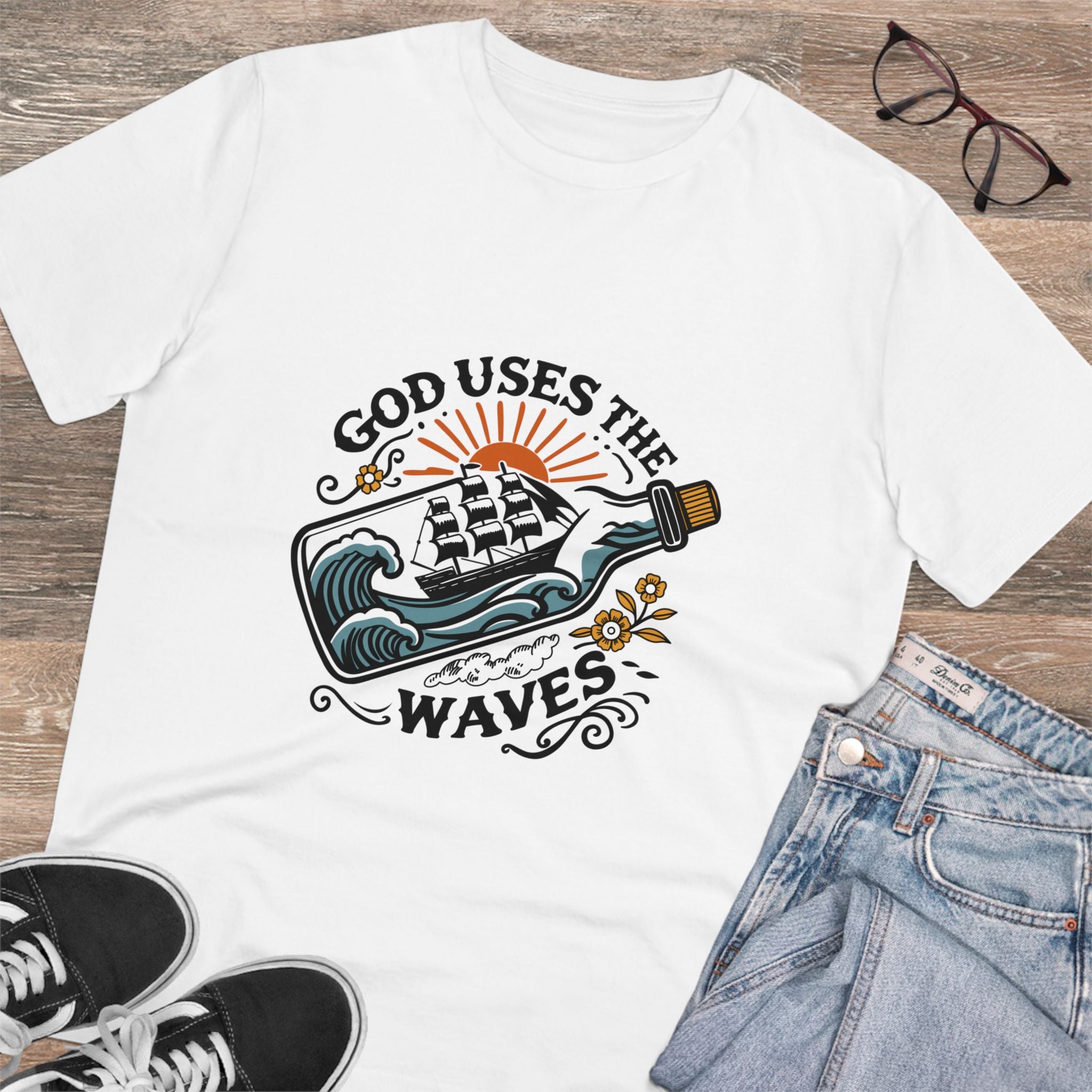 God Uses The Waves Unisex T-Shirt