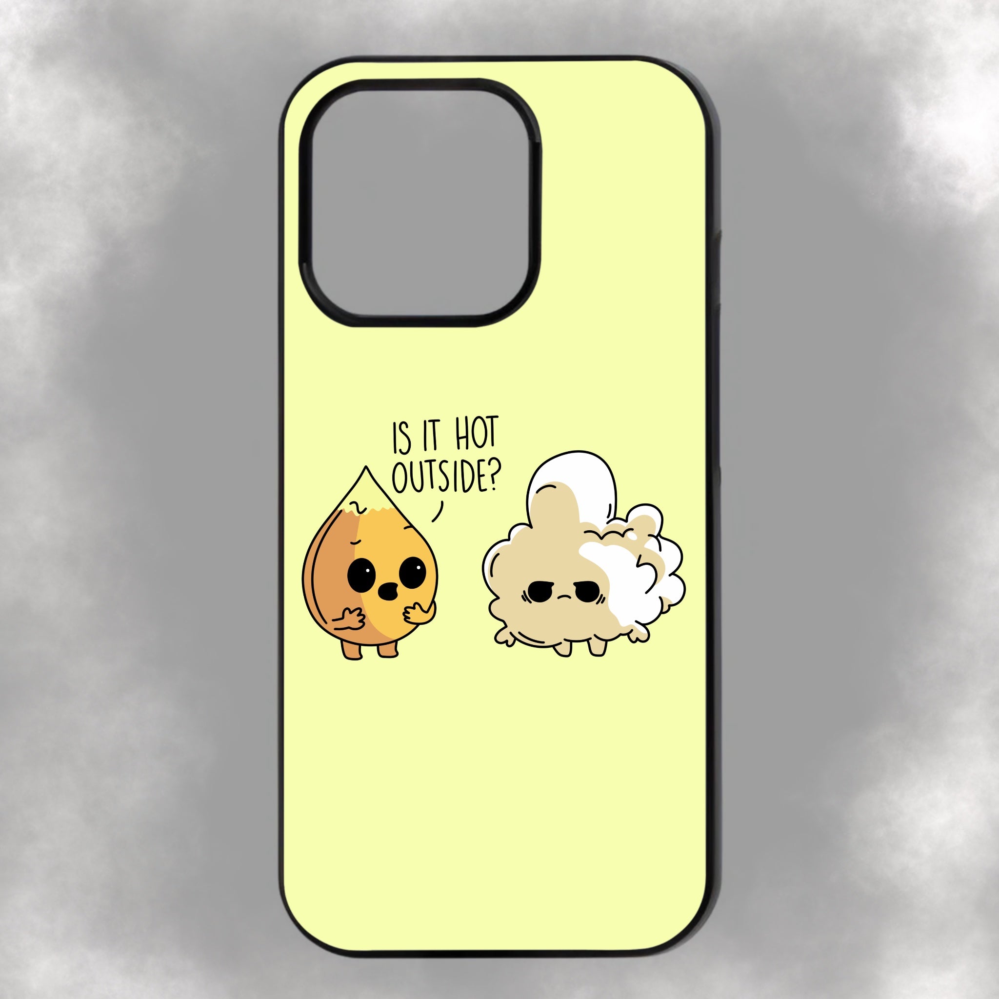 Is It Hot Outside? iPhone Rubber Phone Case