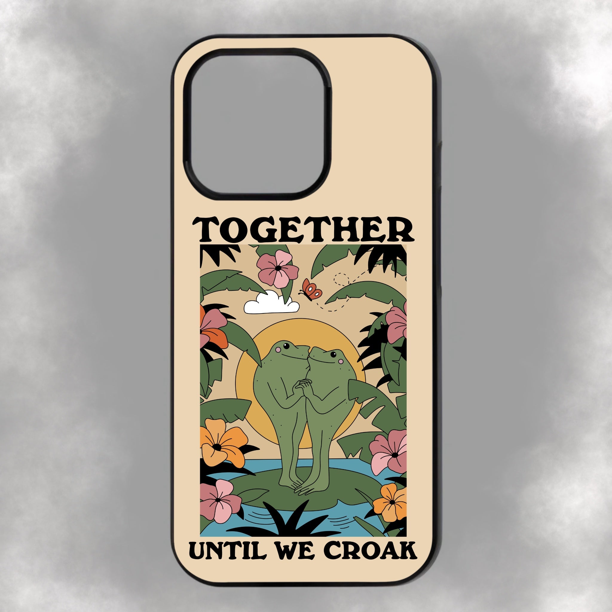 Together Until We Croak iPhone Rubber Phone Case