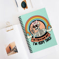 I’m Trying But I’m Very Tired A5 Lined Notebook