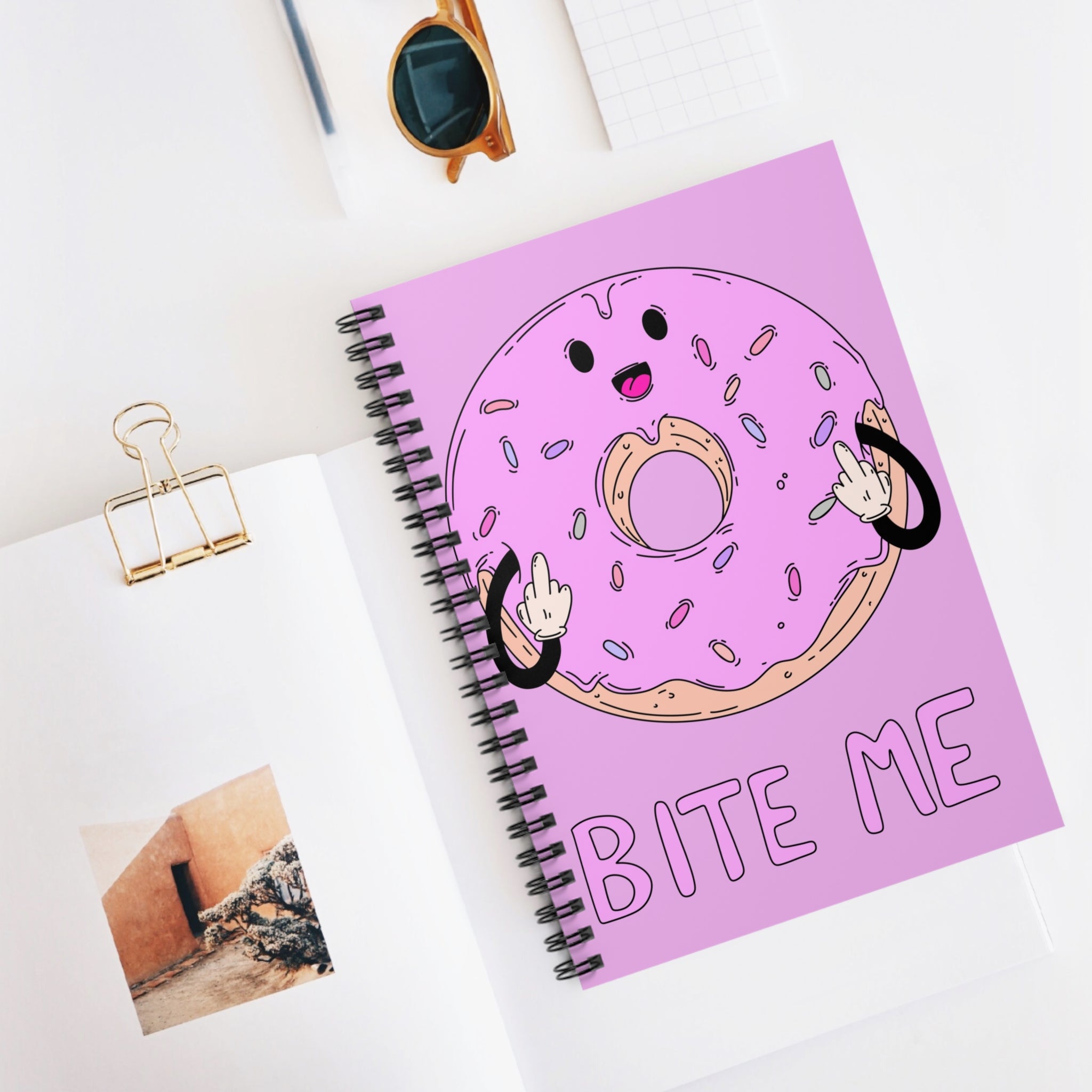 Bite Me A5 Lined Notebook