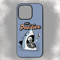 Stay Positive iPhone Rubber Phone Case