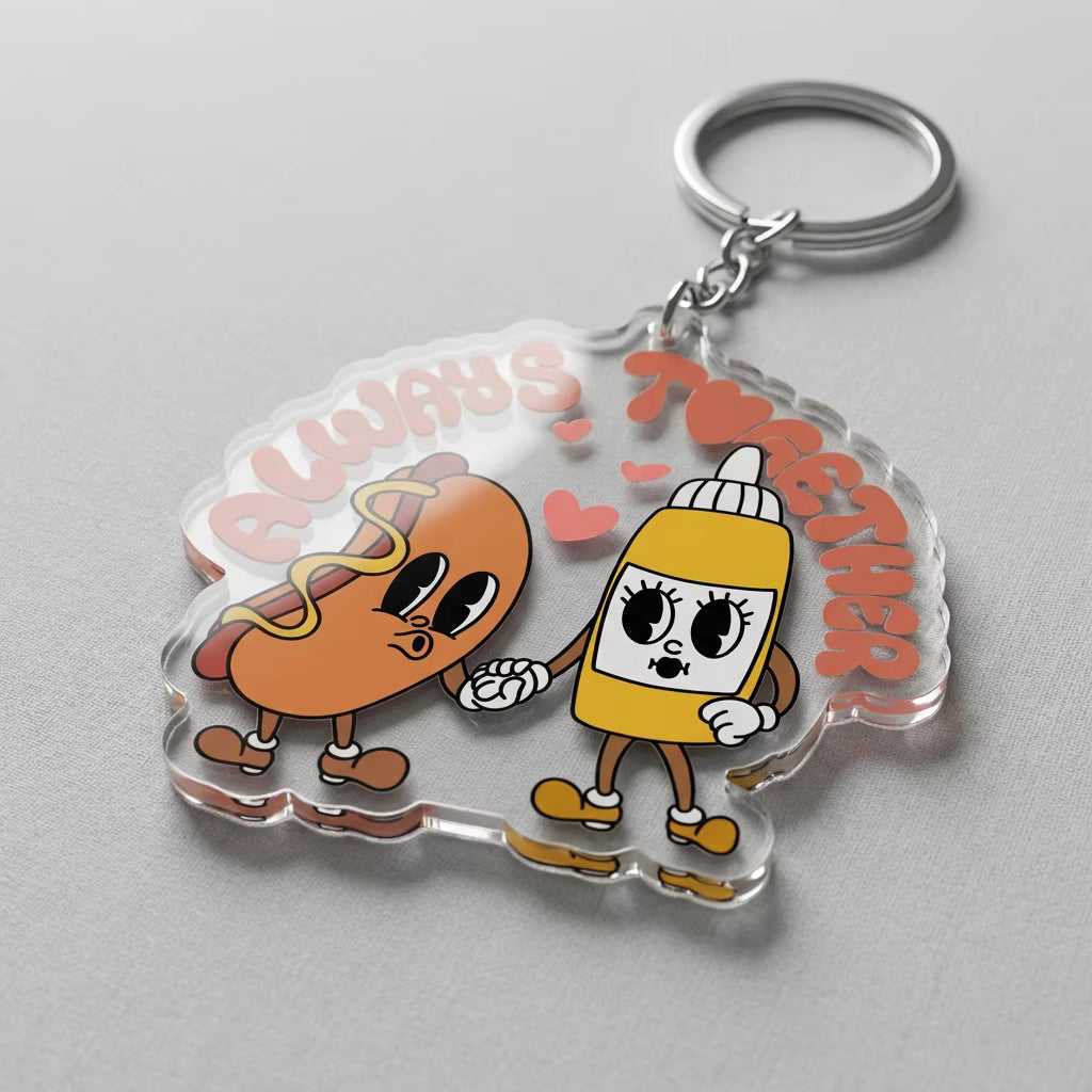 Always Together Acrylic Keyring