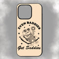 Even Baddies Get Saddies iPhone Rubber Phone Case