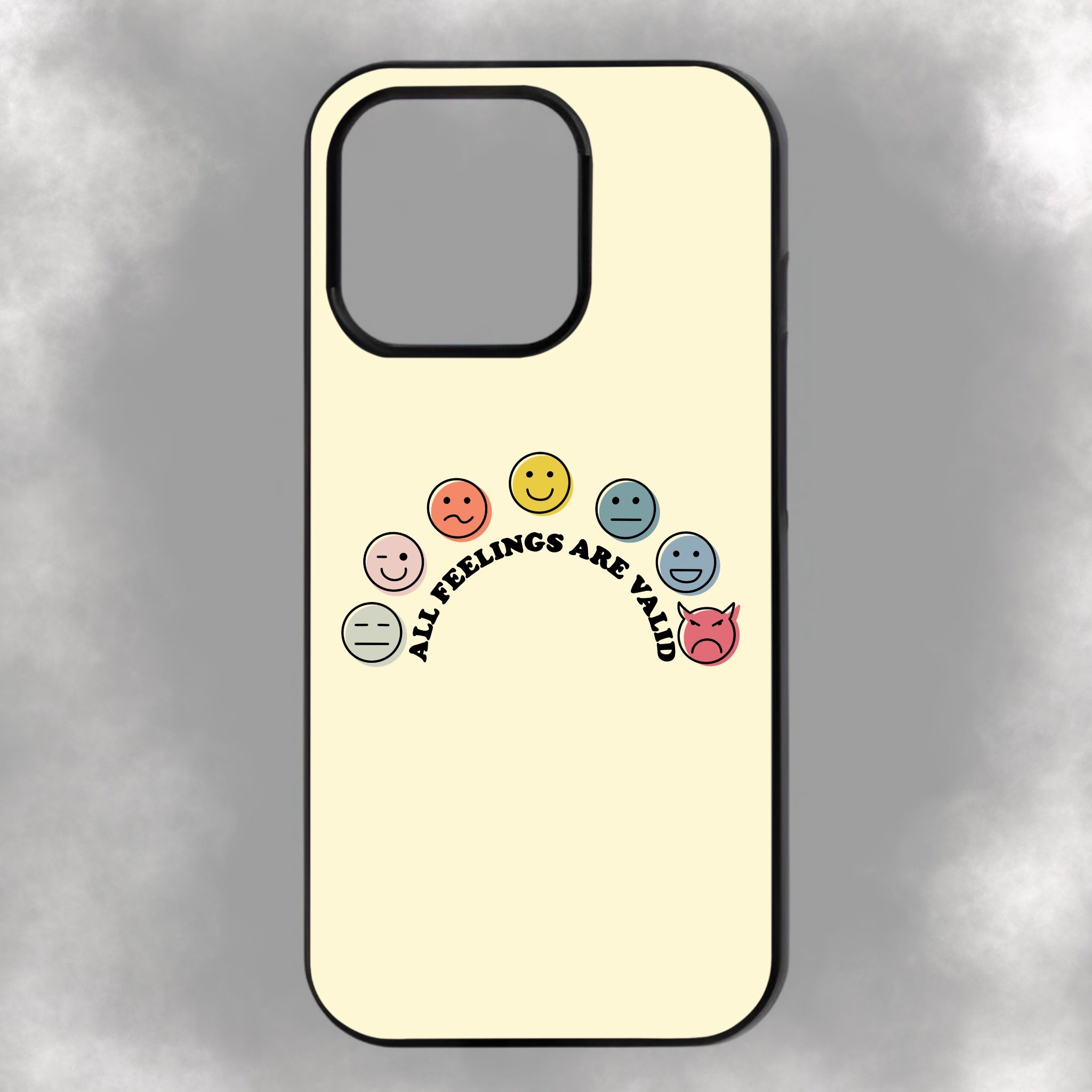 All Feelings Are Valid iPhone Rubber Phone Case