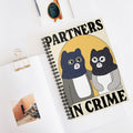 Partners In Crime A5 Lined Notebook