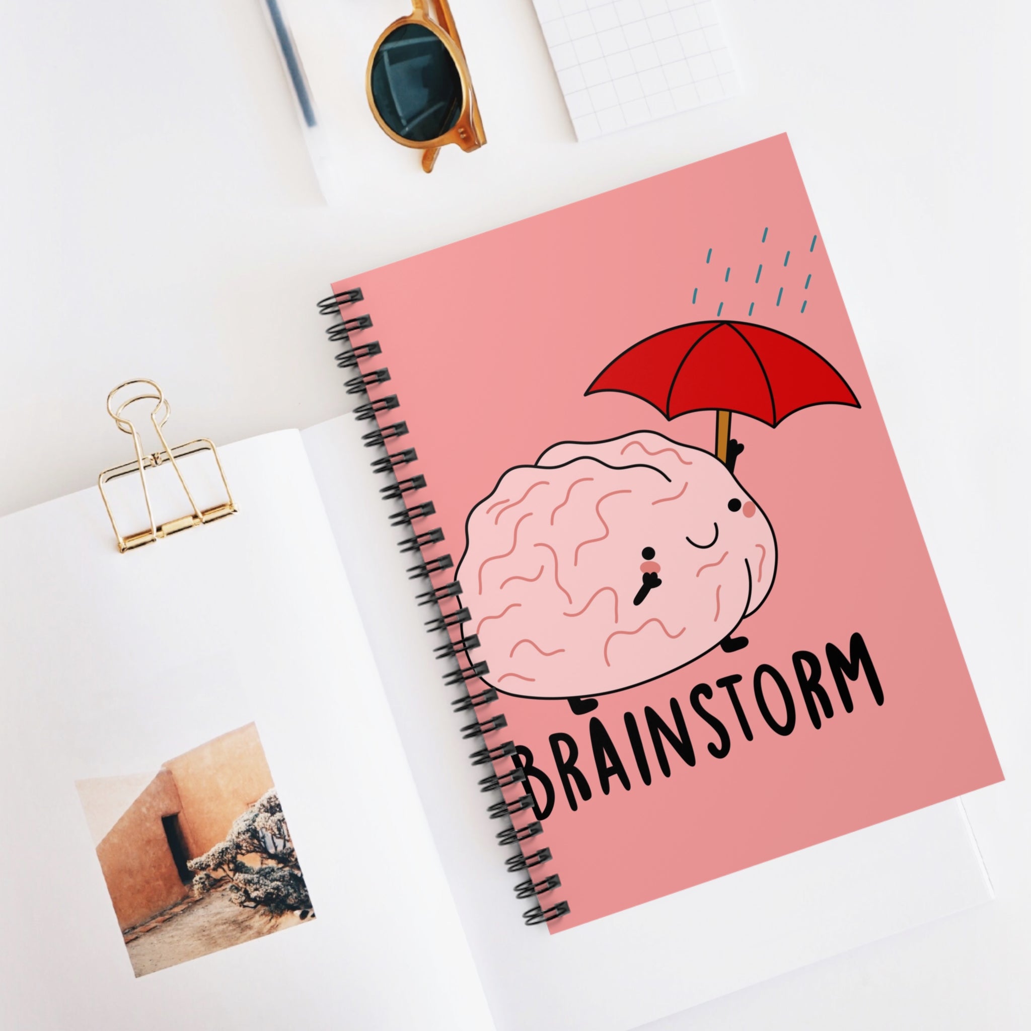 Brainstorm A5 Lined Notebook