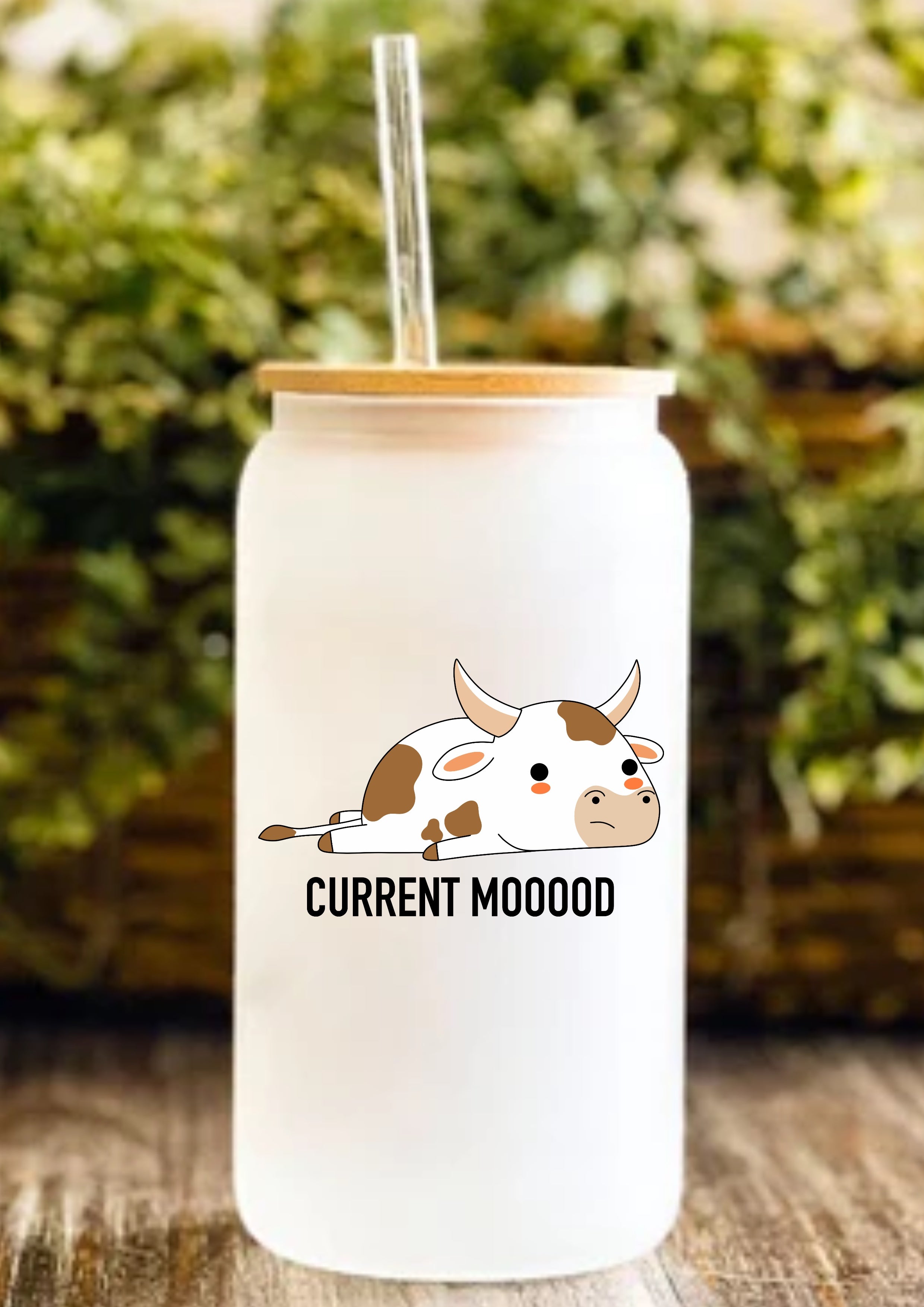 Current Mooood 12oz Frosted Glass Tumbler