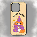 Hocus Pocus I Cannot Focus iPhone Rubber Phone Case