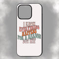 I Know Everything Happens For A Reason But WTF iPhone Rubber Phone Case