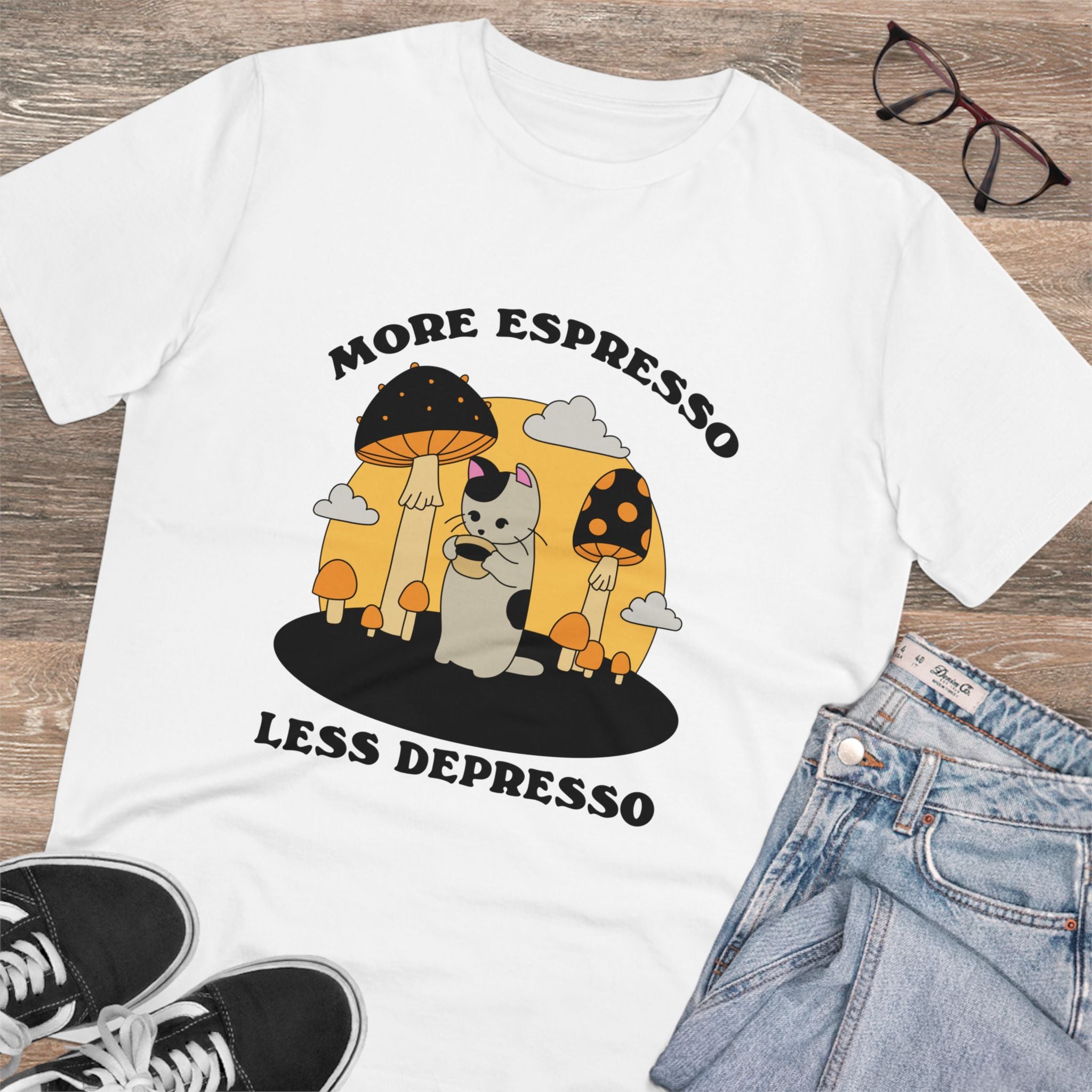 More Espresso Less Depresso Unisex T-Shirt