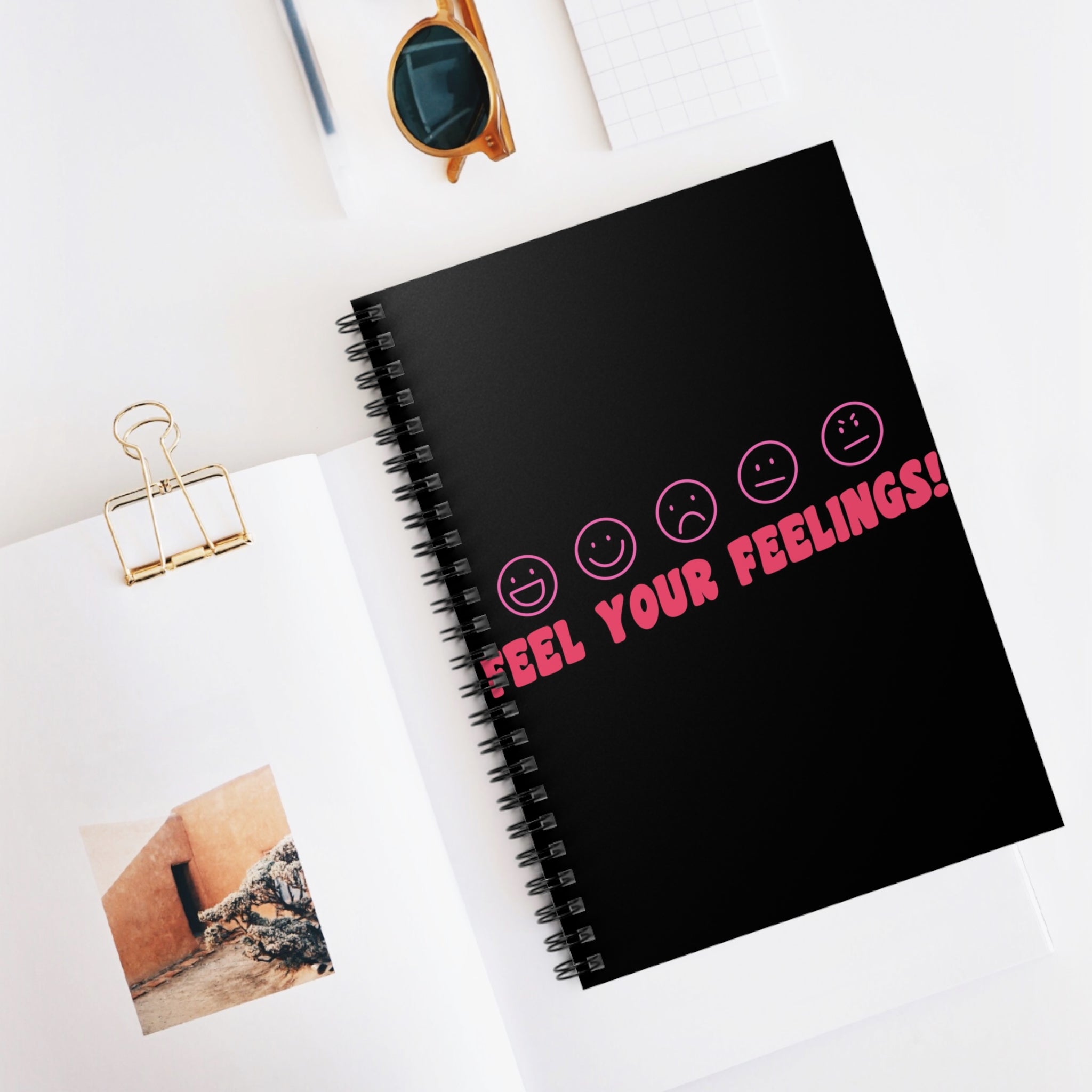 Feel Your Feelings! A5 Lined Notebook