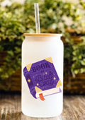 Book Of Bitch Craft 12oz Frosted Glass Tumbler